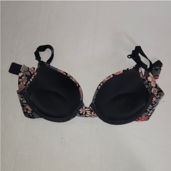 Chinese Laundry Los Angeles 36C Floral Bra Back Closure Padded - Picture 6 of 8